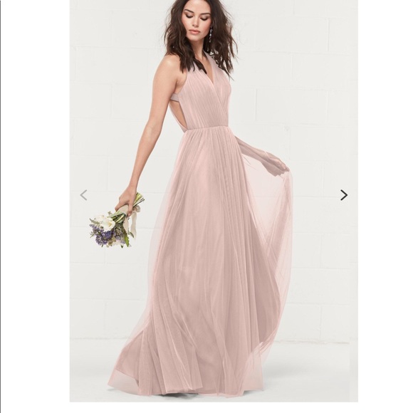 Wtoo Dresses & Skirts - WToo Dress 444 Blush bridesmaid